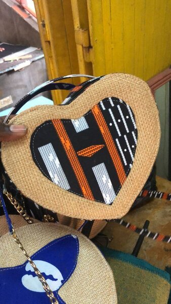 Sac à bandoulière en rotin