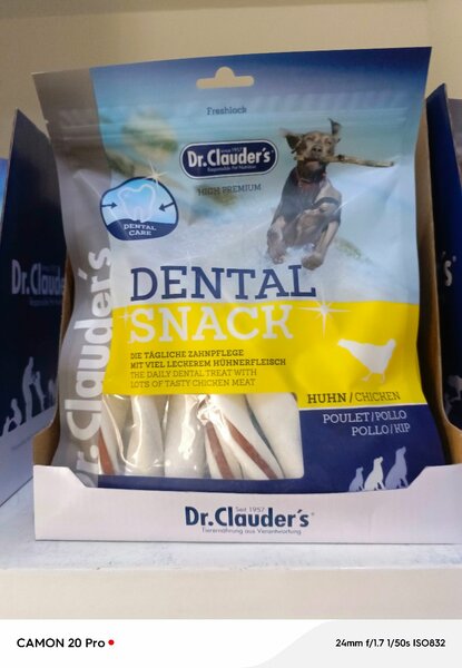 Snack dentaire pour chien