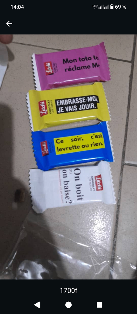 Tablettes Chocolat Litchi