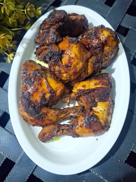 Poulet Grillé Alloco