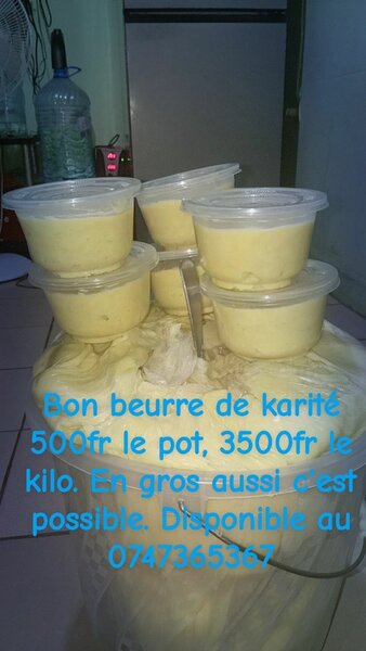 Beurre de Karité Pur Naturel