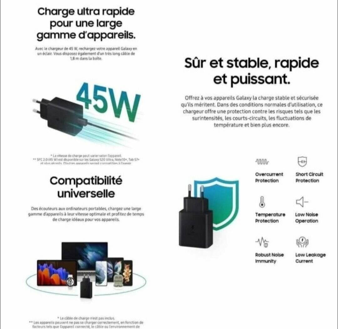 Samsung 45W USB-C Fast Charger