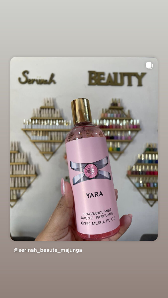 Brume parfumée vinecyas secret