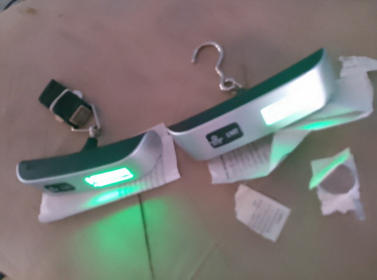 Electronic Weighing Scale LCD Display 50kg for Luggage Etc