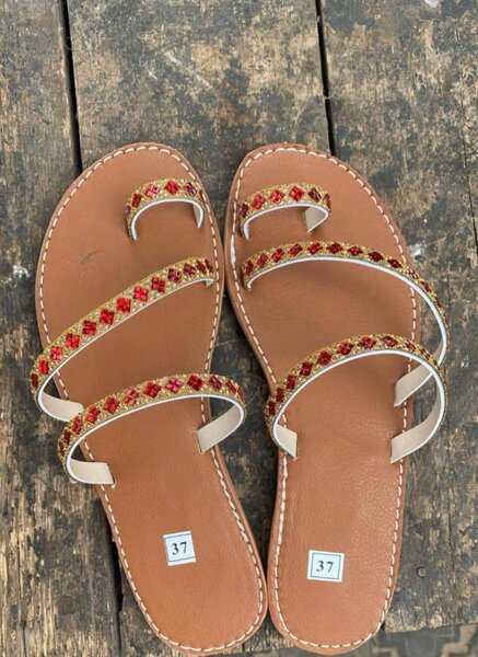 Sandale féminin sénégalaise