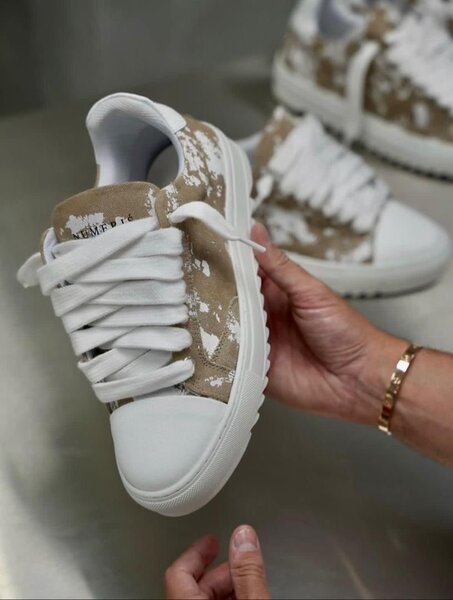 Baskets tendance camouflage urbain