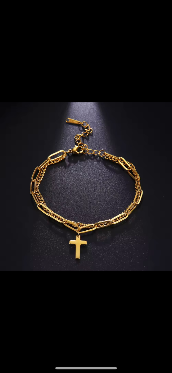 Bracelet croix élégante