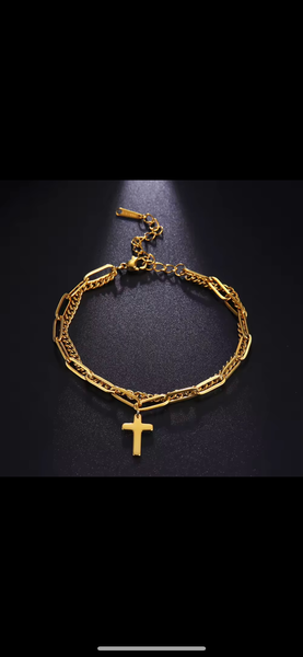 Bracelet croix élégante