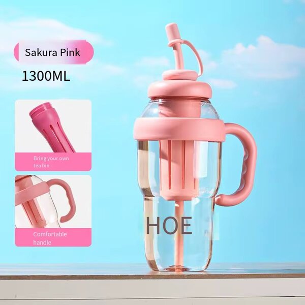 Gourde "Ice Cream" paille Tritan