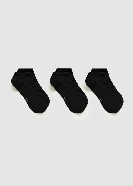 Black short socks