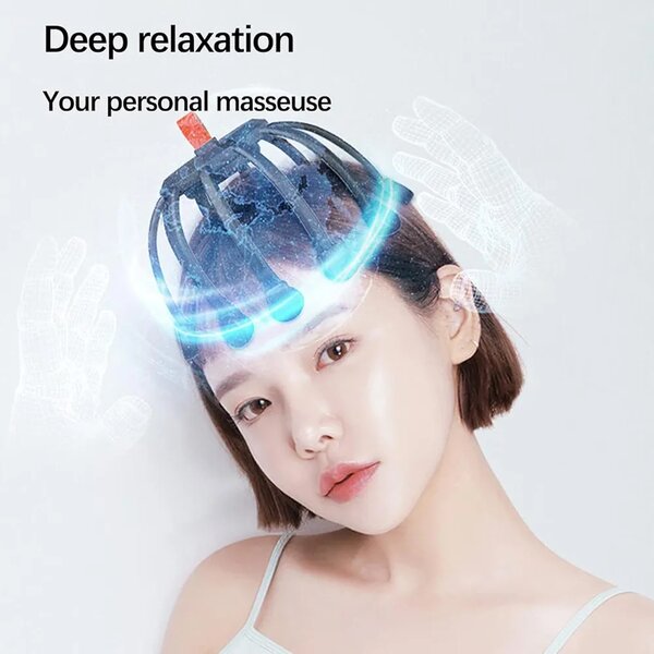 Masseur électrique de tête