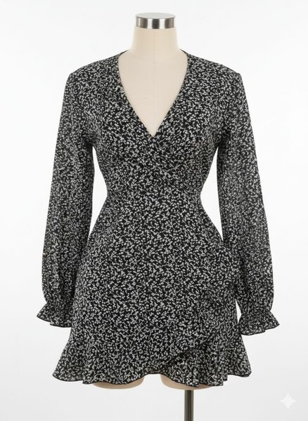 Robe enveloppe élégante