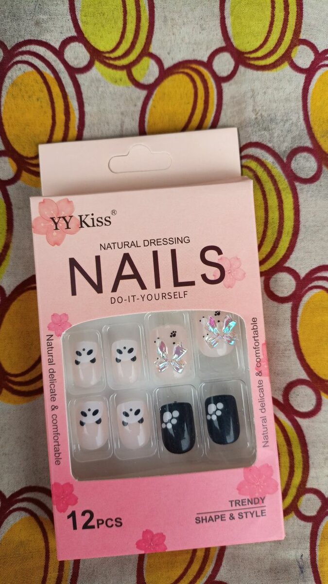 Ongles DIY YY Kiss 12 pcs