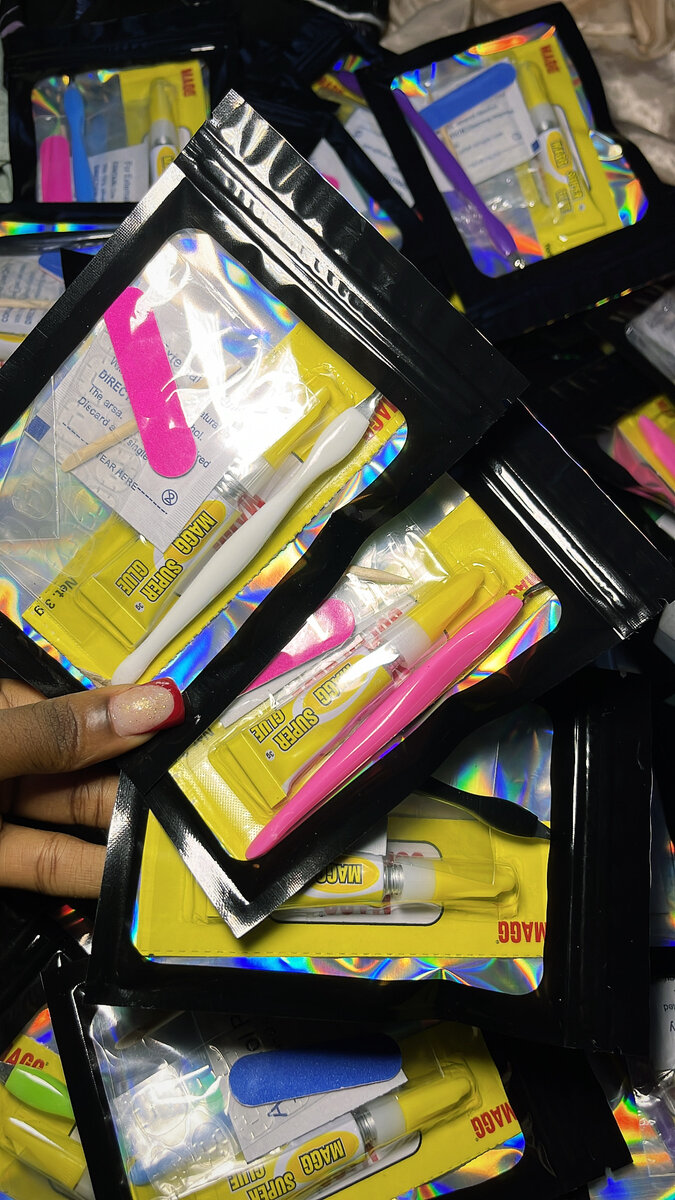 Kit de poses press on nails