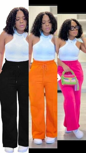 Pantalon confortable coloré