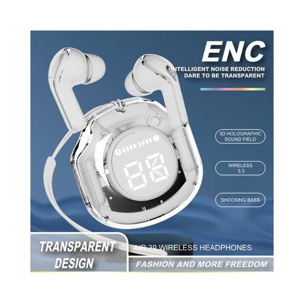 Air 39 Capsule Transparent Design TWS
