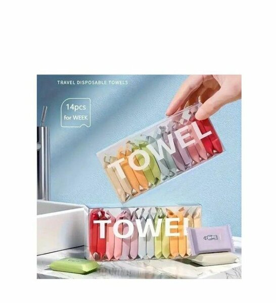 Serviette de visage jetable