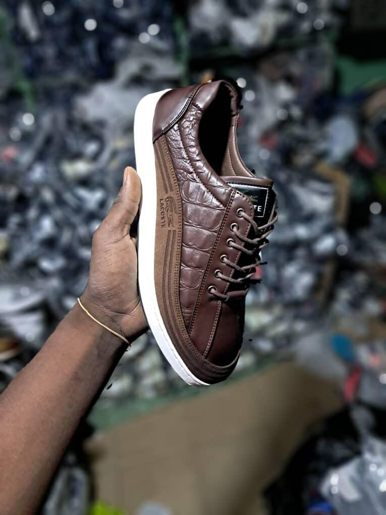 Chaussures décontractées en cuir