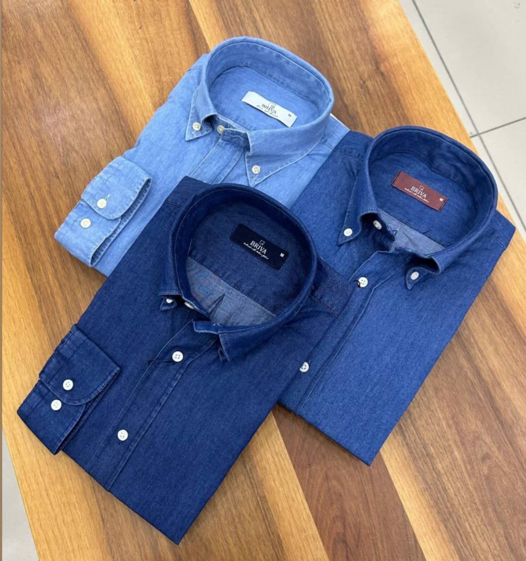 3 Chemises Jeans
