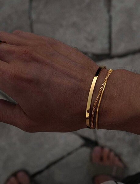 Bracelets en acier inoxydable