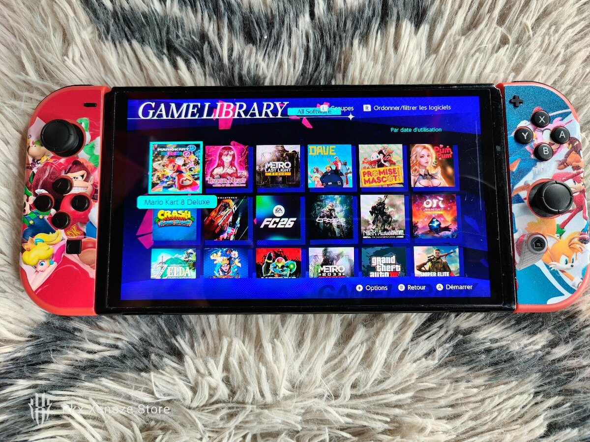 Nintendo Switch Oled Cracker