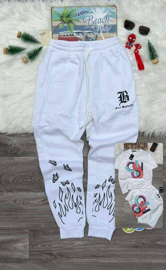 Pantalons jogging imprimés tendance