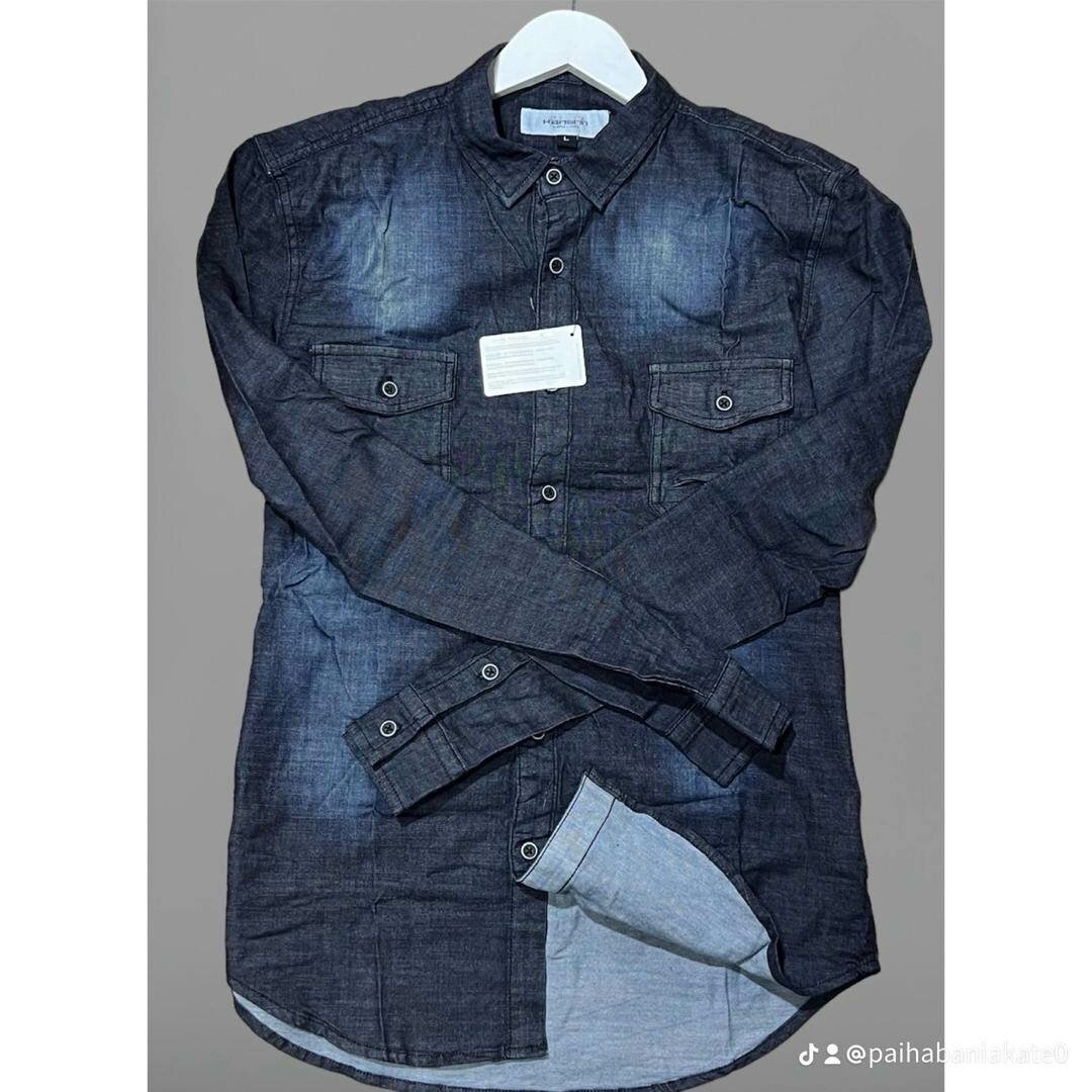 Chemise en jean pour homme