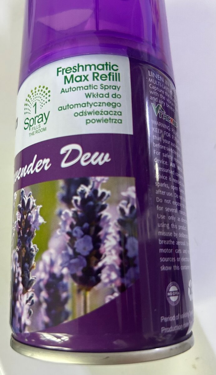 Vtackup airfresh spray