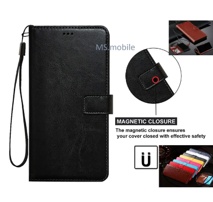 Oppo F19 Pro Synthetic Leather Flip Cover Case leather book cover with Wallet