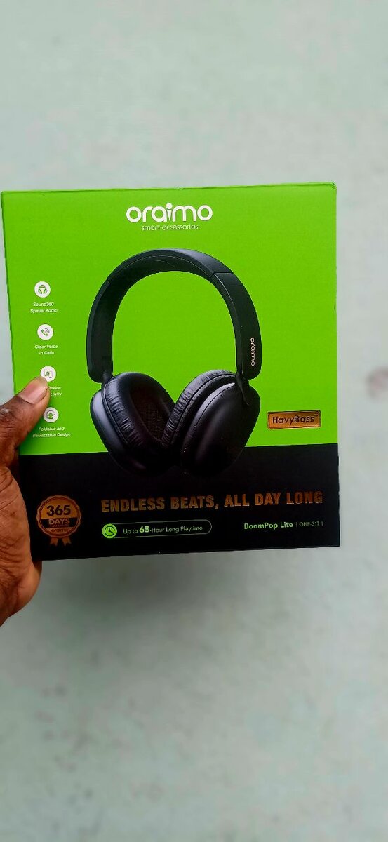 Casque Bluetooth Oraimo HavyBass