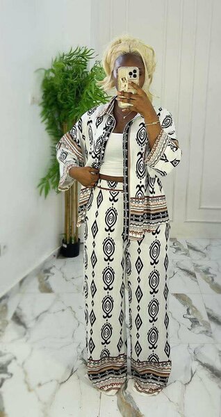 Ensemble Bohème Imprimé Ethnique