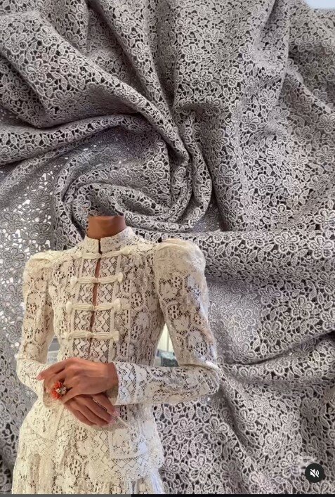 Красивое хлопковое кружево