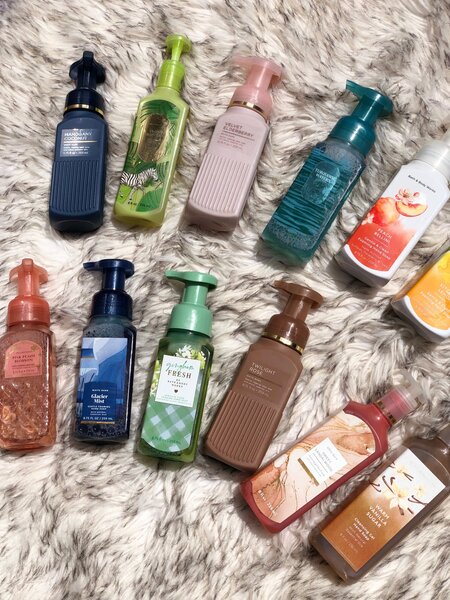 Hand Foams from Bath and Body Works