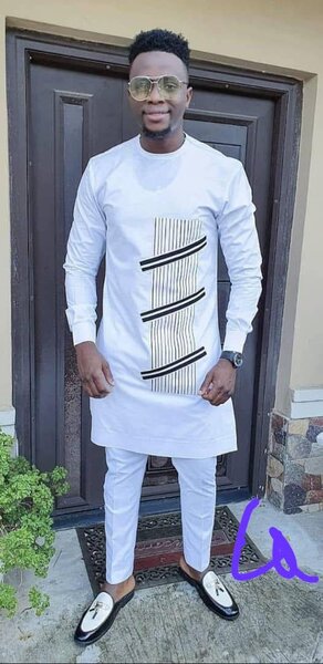 tunique homme en deux pièces  et trois pièces