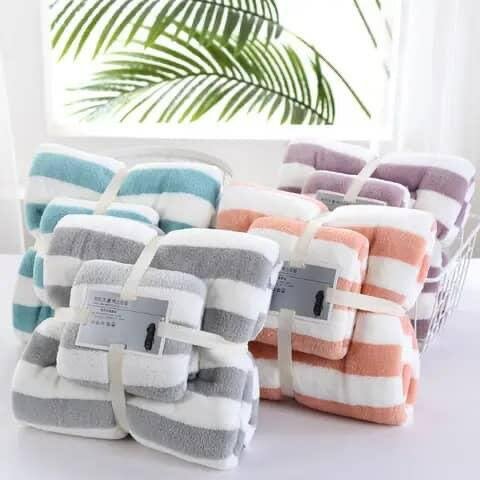 3in1 fluffy towel