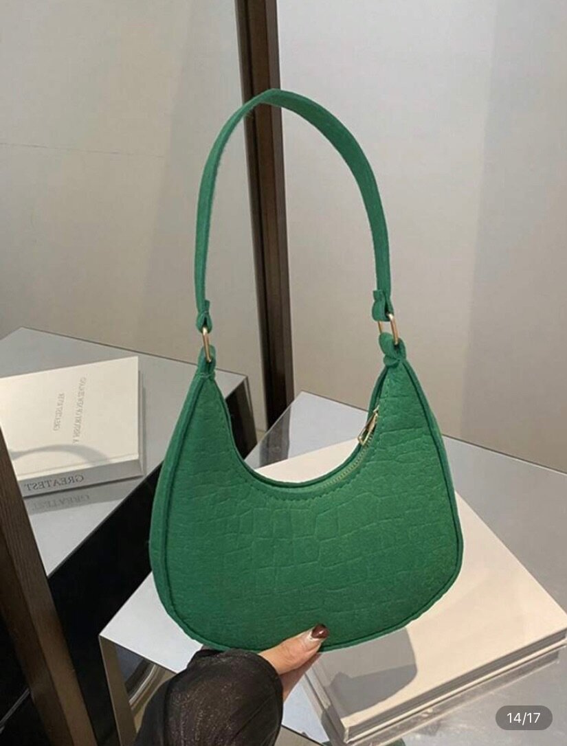 Sac à main vert élégant