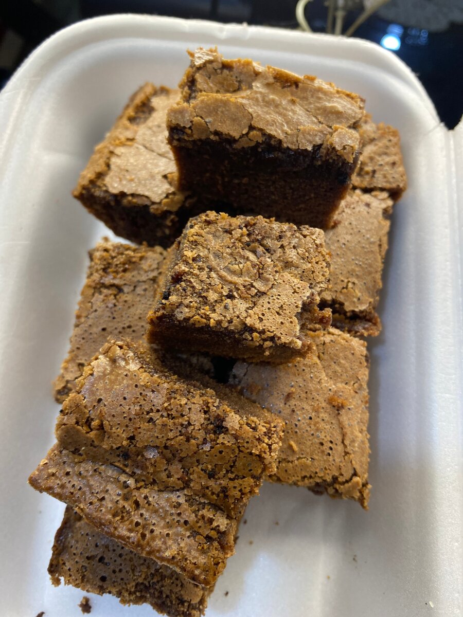 Brownie chocolat noir