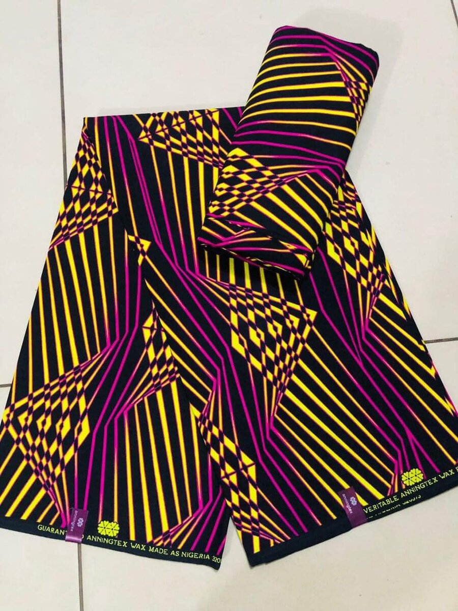 Fabric with a print of 6 meters