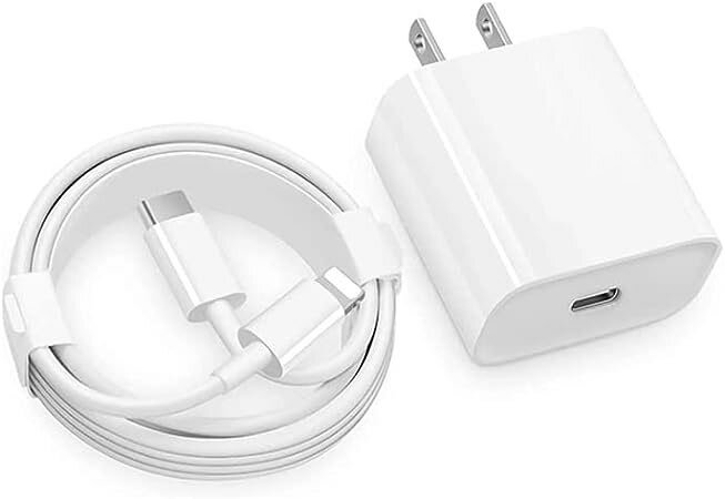 iPhone 14 13 12 11 Fast Charger, 20W USB C Wall Block Charge