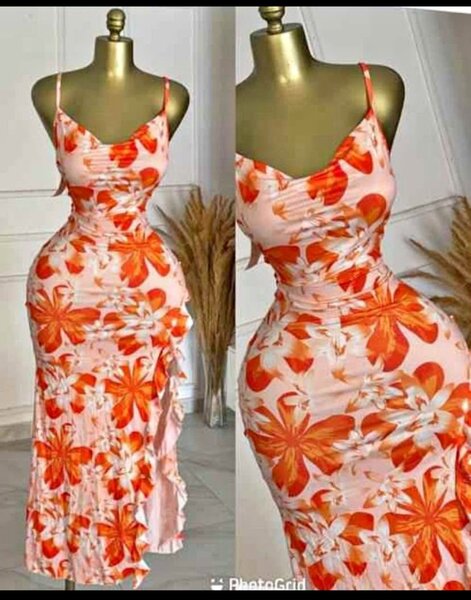 Robe longue à fleurs vibrantes