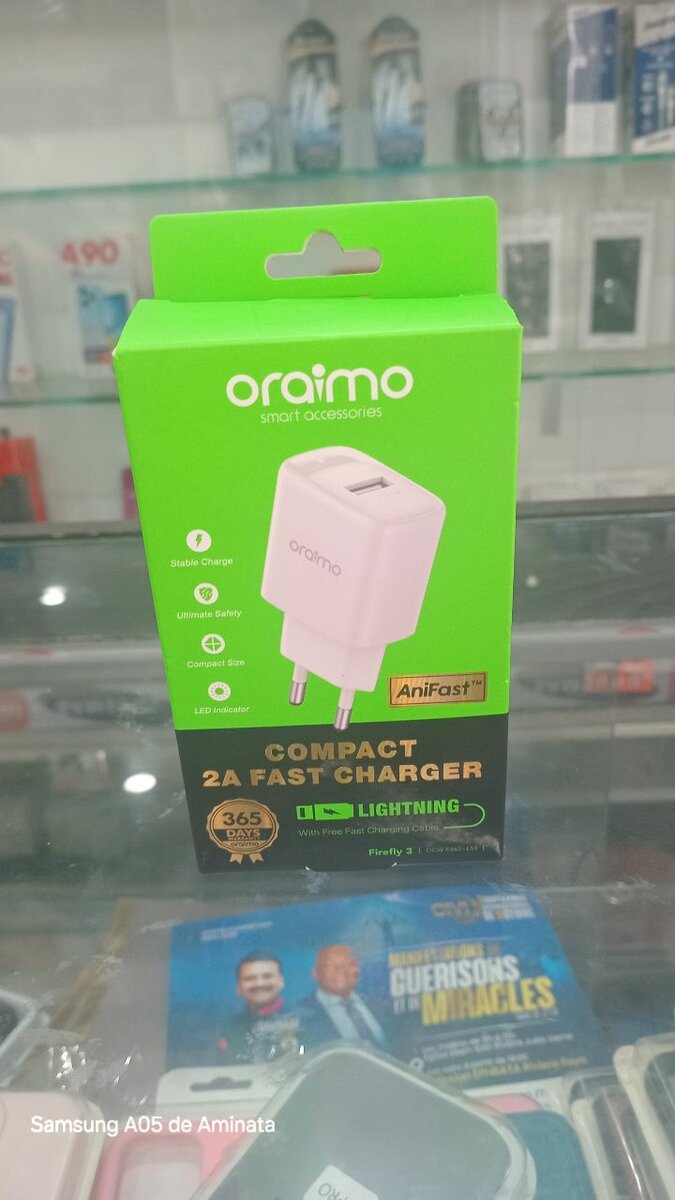 Oraimo Chargeur rapide iphone