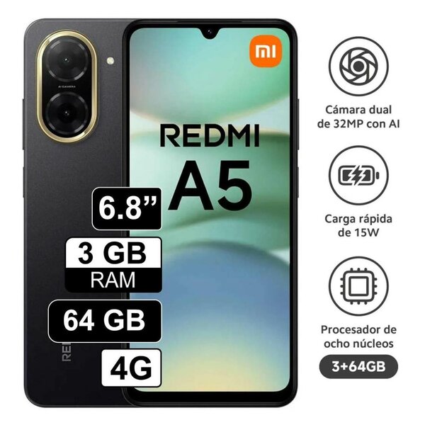 Smartphone Redmi A5 6.8" 4G