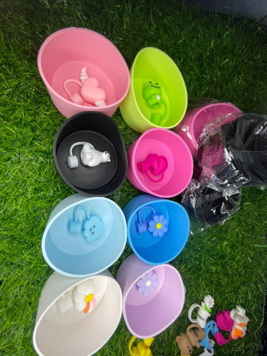 Manchons en silicone coloré