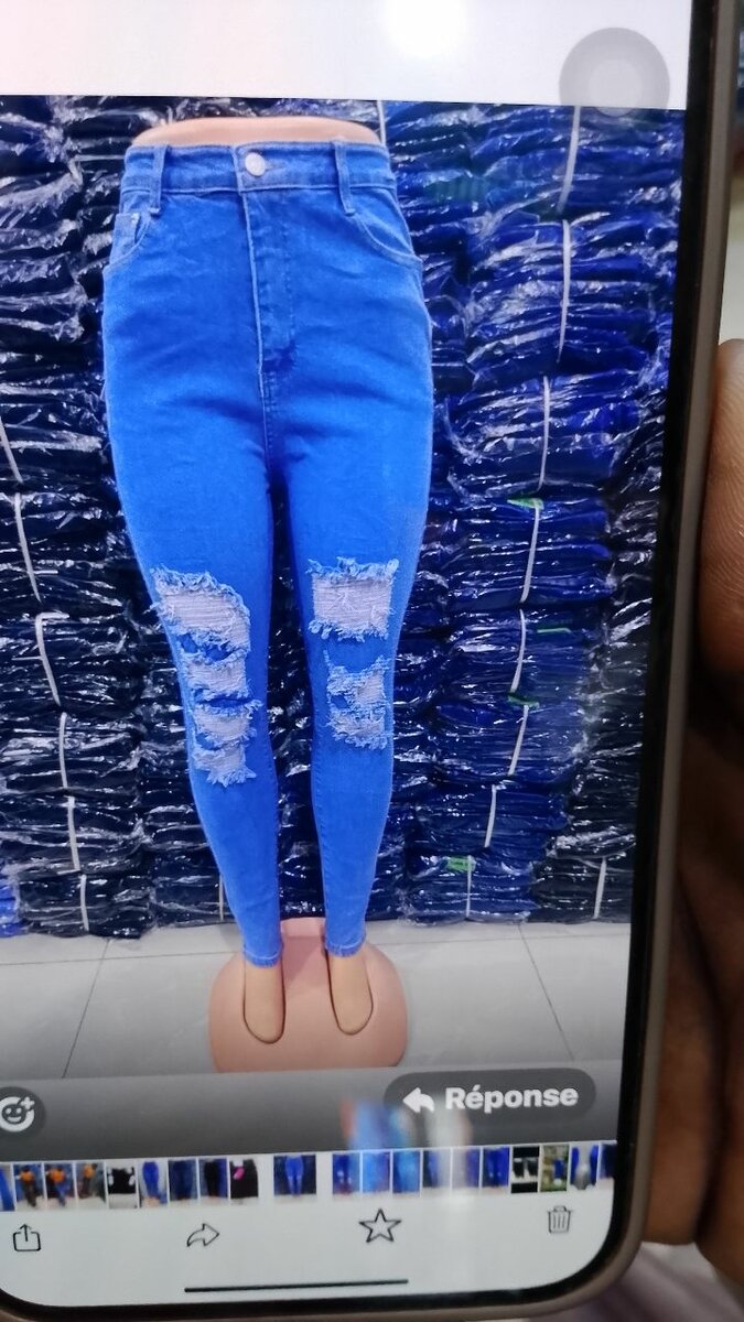 Jean décontracté tendance