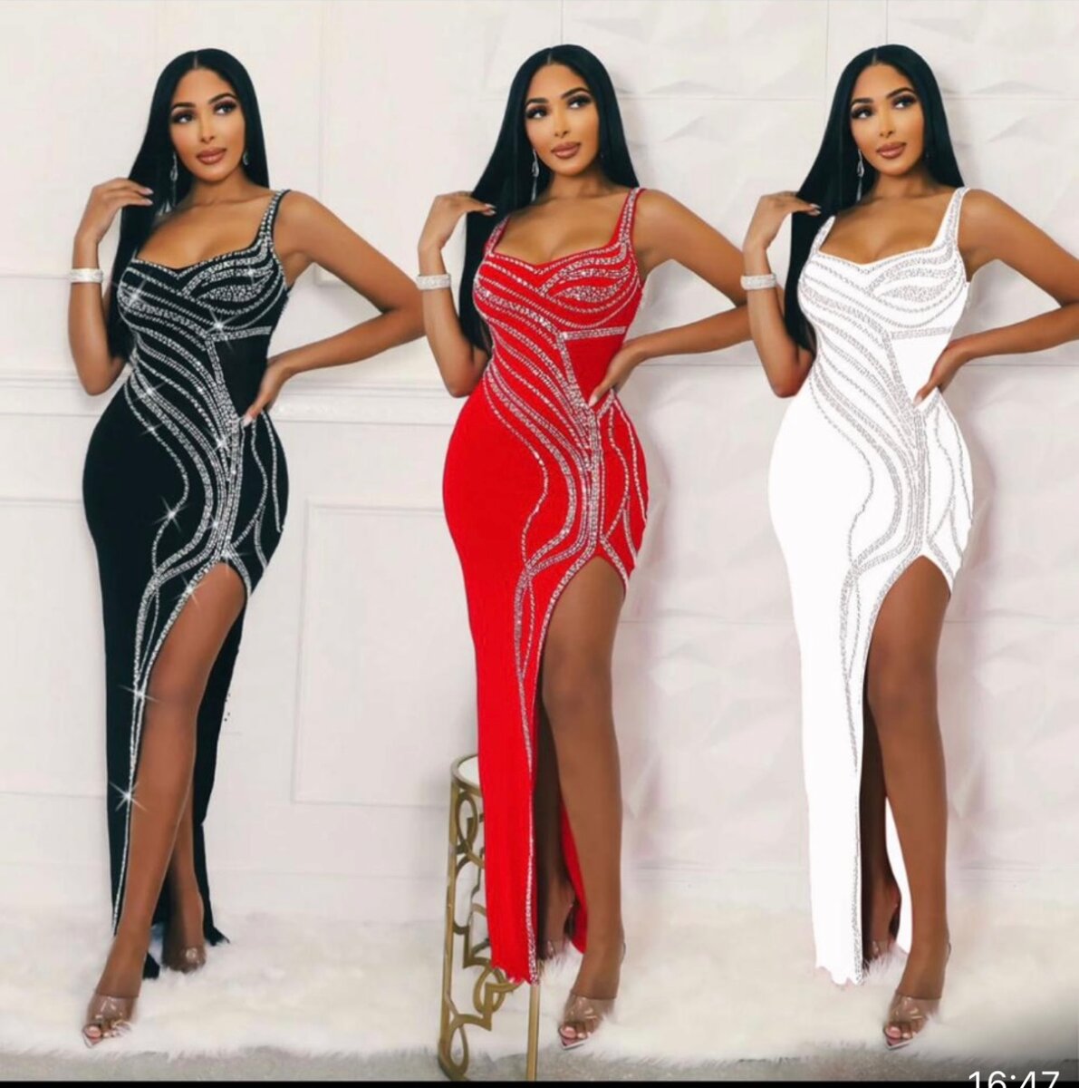 Robe de soirée glamour