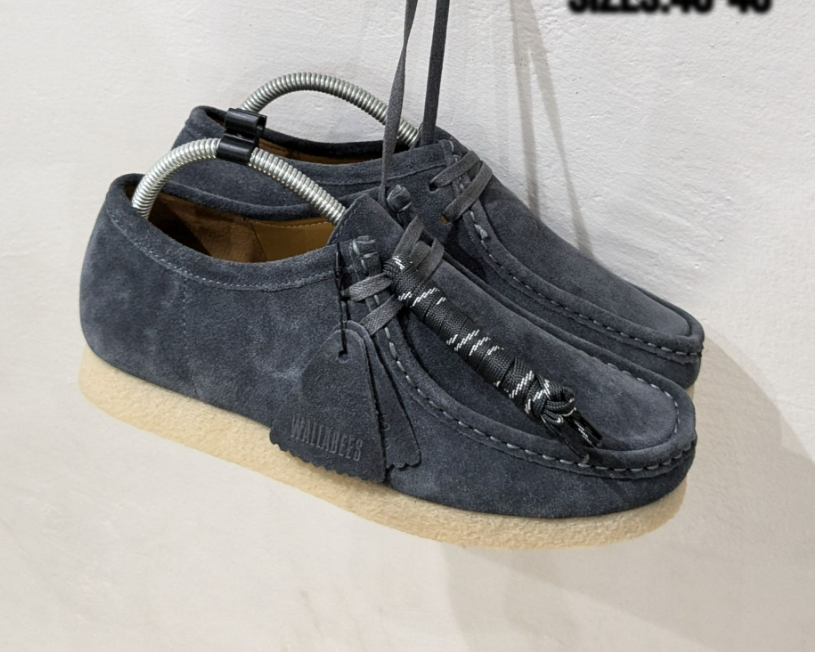 Original Clarks Wallabee-Oakmoss Suede