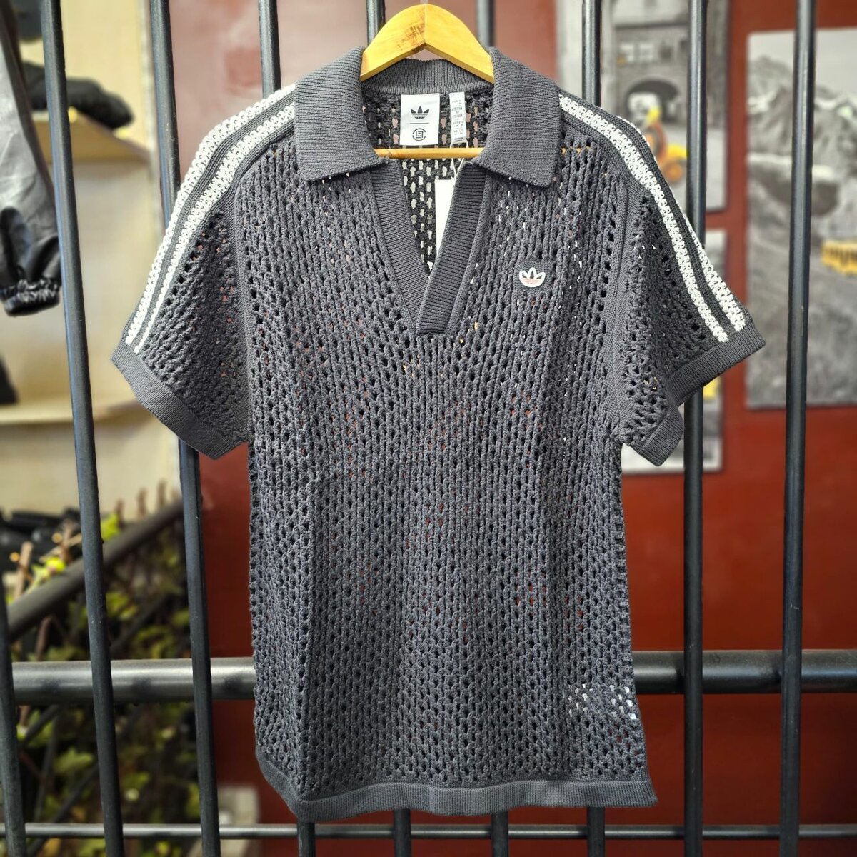 Polo en crochet tendance pour hommes