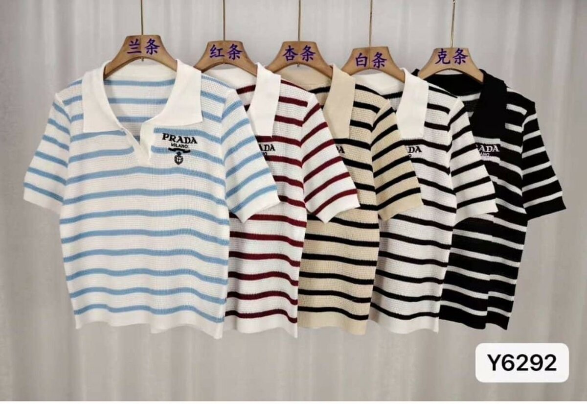 Polos rayés élégants