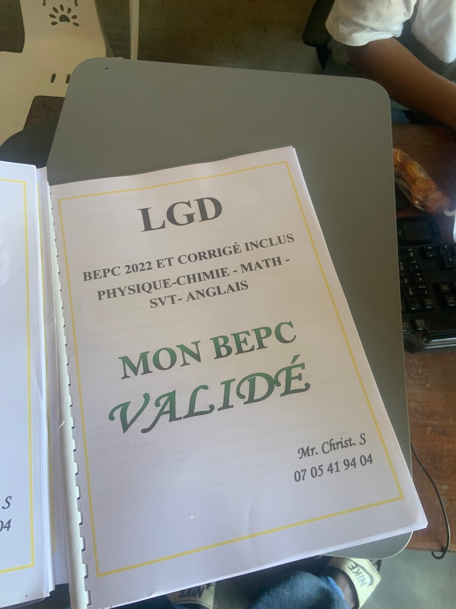 Guide d'Étude BEPC 2022