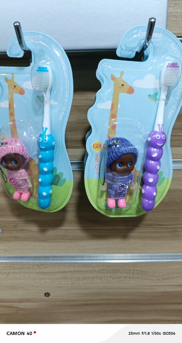 Brosse à dents enfant amusante